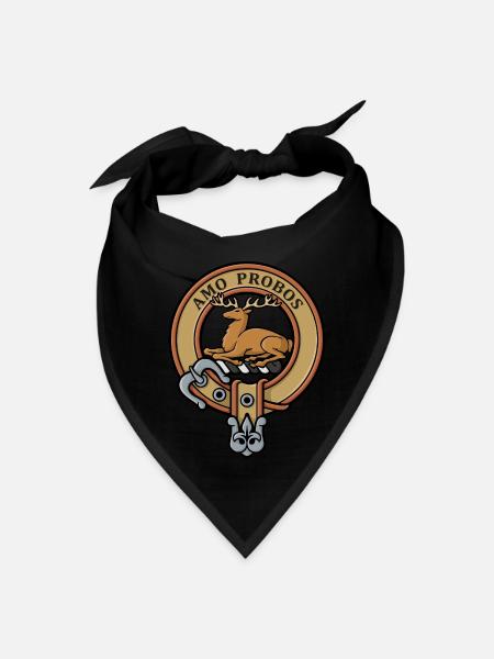 Clan Blair Crest - Bandana - black - Front