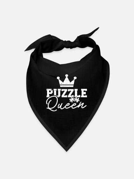 Jigsaw puzzle - Bandana - black - Front