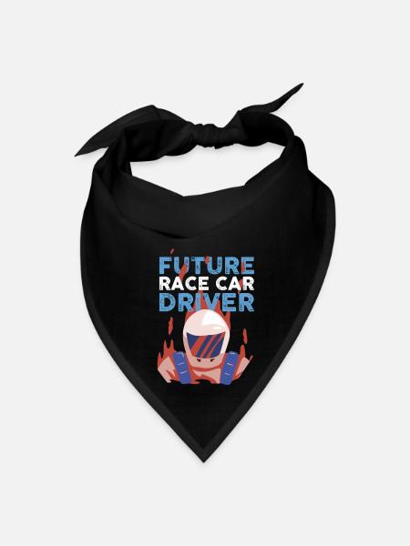 Car Racing - Bandana - black
