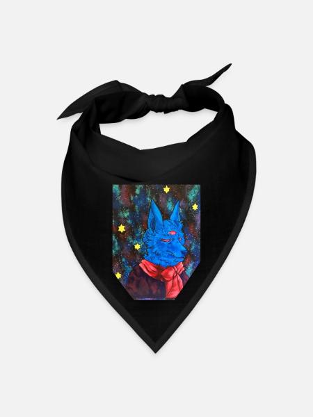Blue On Coyote - Bandana - black