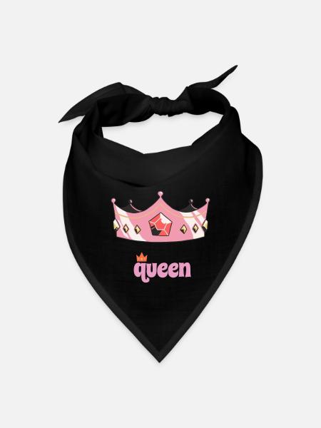 Queen - Bandana - black - Front