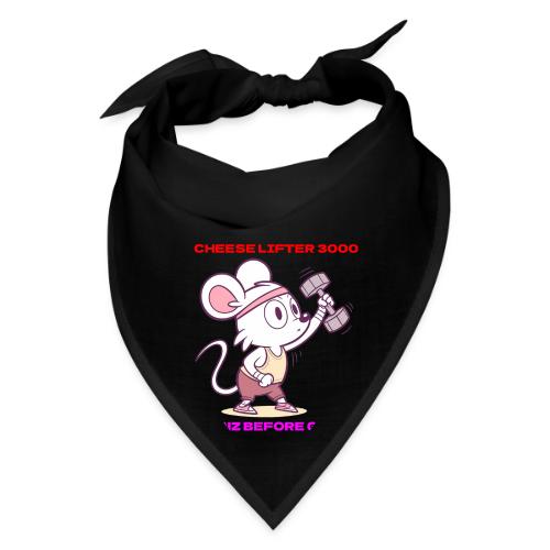 Cheese Lifter 3000 | Funny Gym Rat Mouse tshirt - Bandana