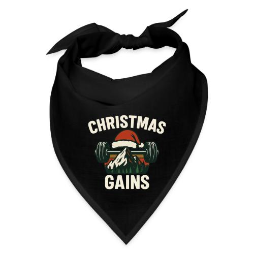 Christmas Gains – Santa Barbell Power - Bandana