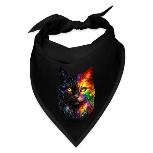 Cosmic Galaxy Rainbow Cat - Bandana
