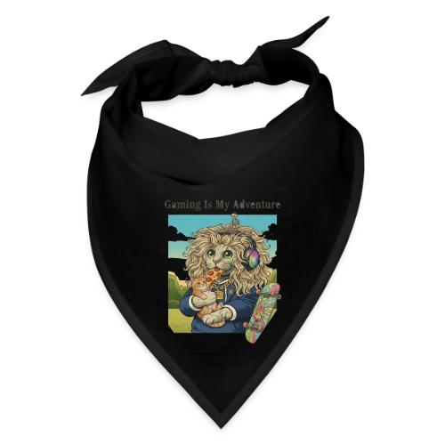 Gaming Cat Adventure: Pizza & Skates - Bandana