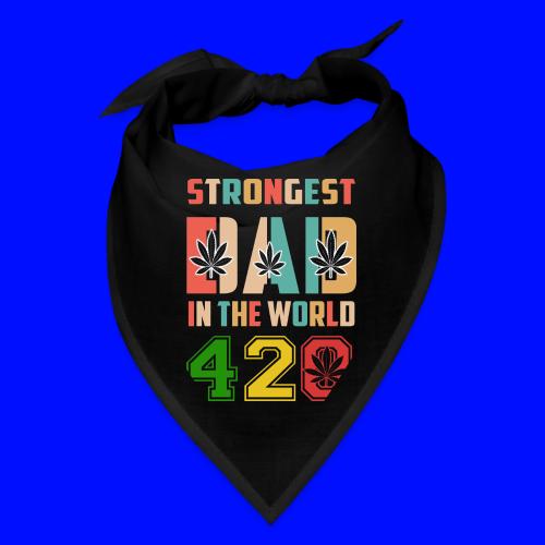 Chucklesome 420 Dad Loves Herb Weed Marijuana - Bandana