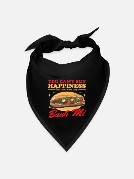 Banh Mi Happiness Bánh Mì - Bandana - black