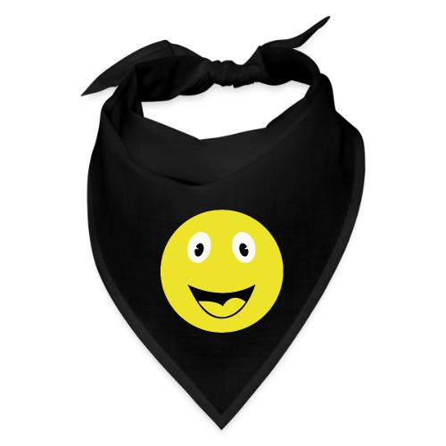 Yellow Happy Face Print - Bandana