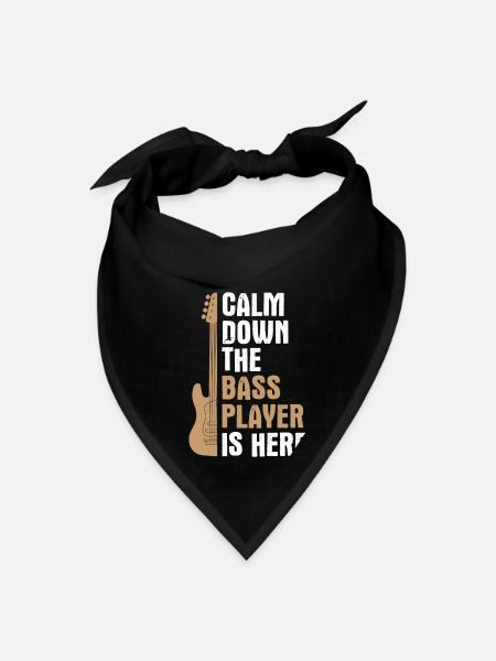 Bass Player Player Bass - Bandana - black - Front