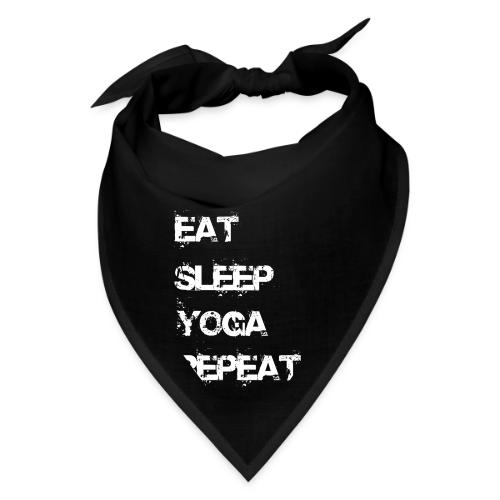 Eat Sleep Yoga Repeat - wb - TC - Bandana