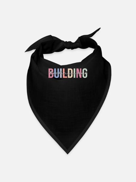 Building Technician Building Tech - Bandana - black - Front