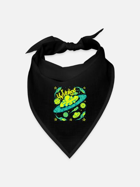 Universe Artwork - Bandana - black - Front