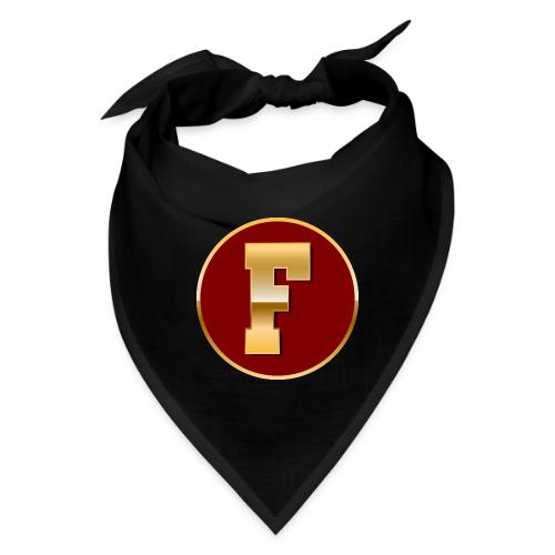 Letter F – Capital Varsity Alphabet Monogram - Bandana