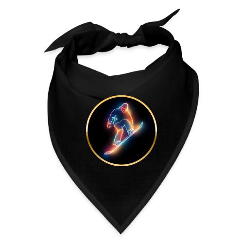 Golden Neon Snowboard - Bandana