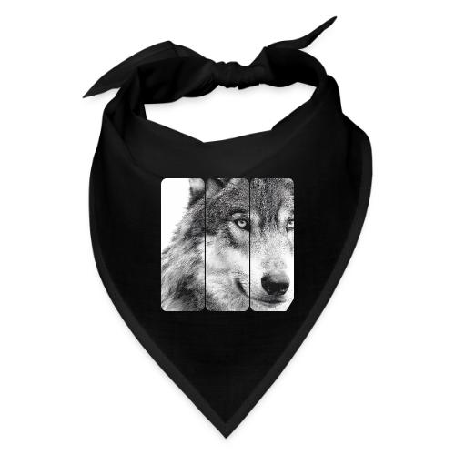 Wolf Face Triptych: Silent Alpha - Bandana
