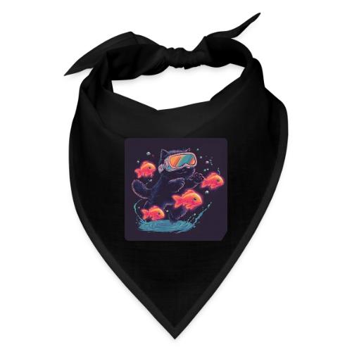 Cyber Cat Splash - Bandana