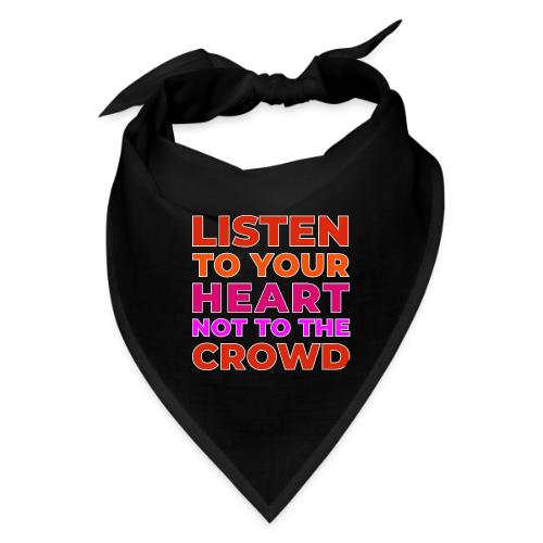 Heart Over Hype - Bandana