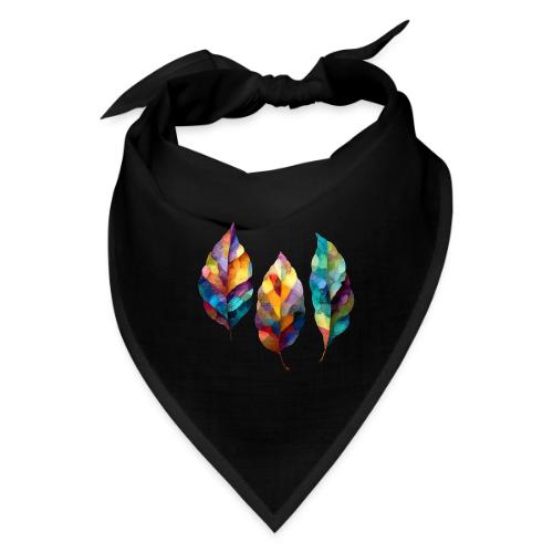 Art: Colorful Leaf Harmony - Bandana