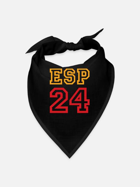 Spain - Bandana - black - Front