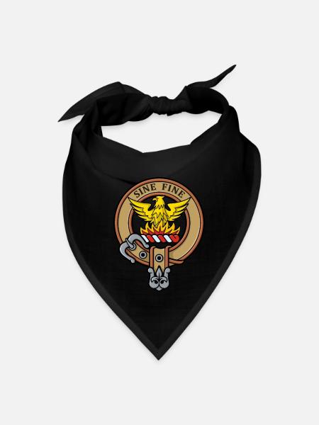 Clan MacGill Crest - Bandana - black - Front