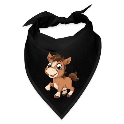 Playful Cartoon Baby Pony Full of Joy - Bandana