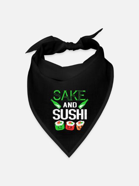 Sushi Sushi Sushi - Bandana - black - Front