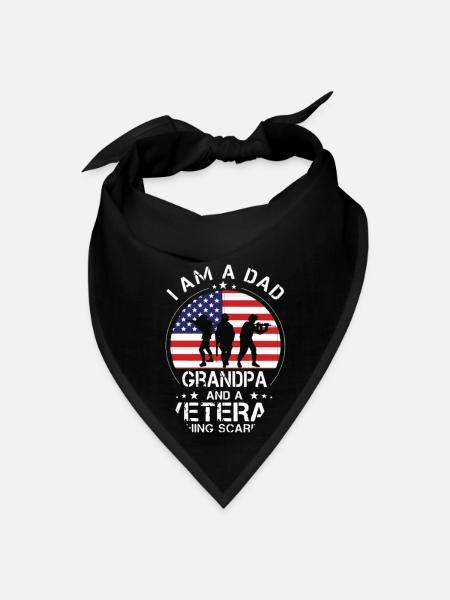 VETERAN - Bandana - black