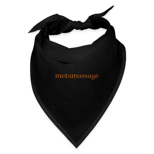 metamassage text logo - Bandana
