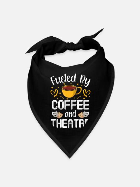 Stage Rehearsal Drama Stage Crew - Bandana - black - Front