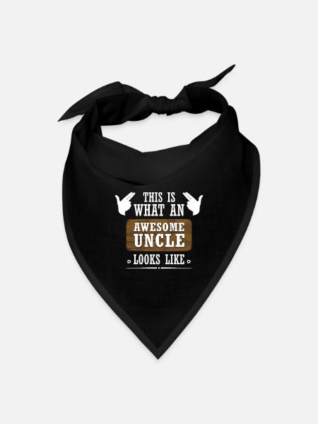Awesome Uncle - Bandana - black