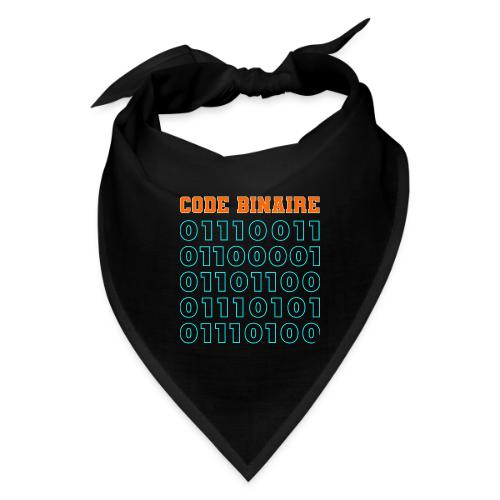Hi in binary code - Bandana