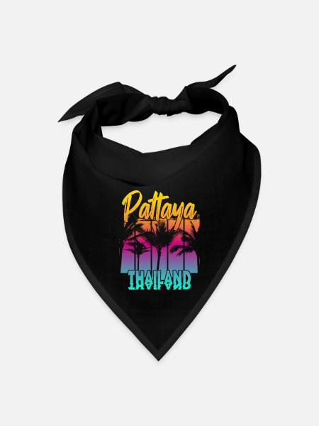 Pattaya Thailand - Bandana - black