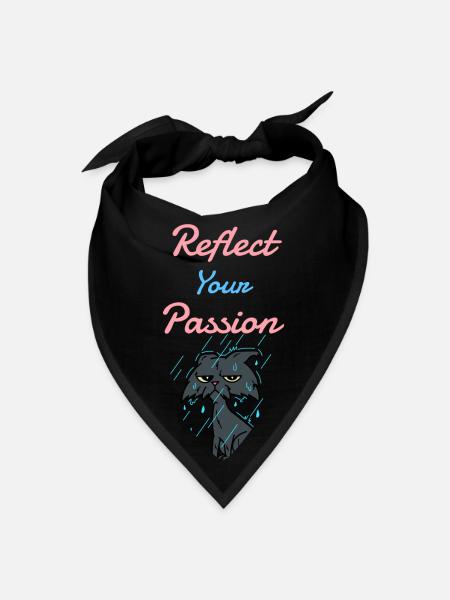 Reflect Your Passion - Bandana - black