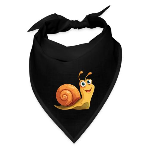 Happy Cartoon Snail with a Smile - Bandana