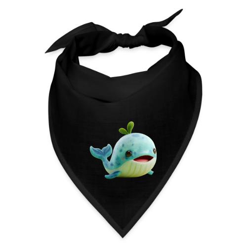 Playful Green-Blue Baby Whale - Bandana