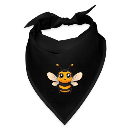 Happy Cartoon Baby Bee with Open Wings - Bandana