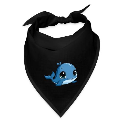 Smiling Blue Baby Whale - Bandana