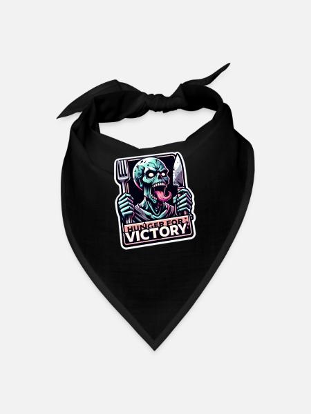 Hunger for Victory Zombie - Bandana - black - Front