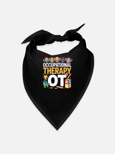 OT Playtime: Occupational Therapy - Bandana - black