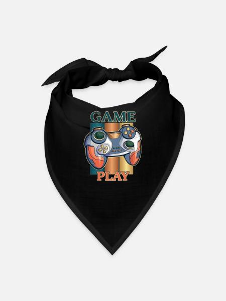 gameplay 1 - Bandana - black - Front