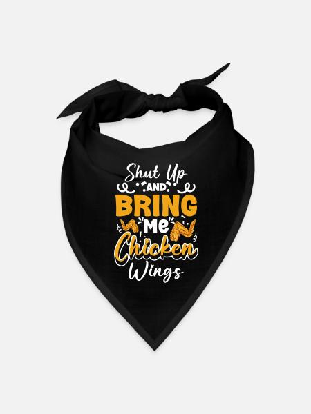 Buffet Counter Meal Gourmets - Bandana - black - Front