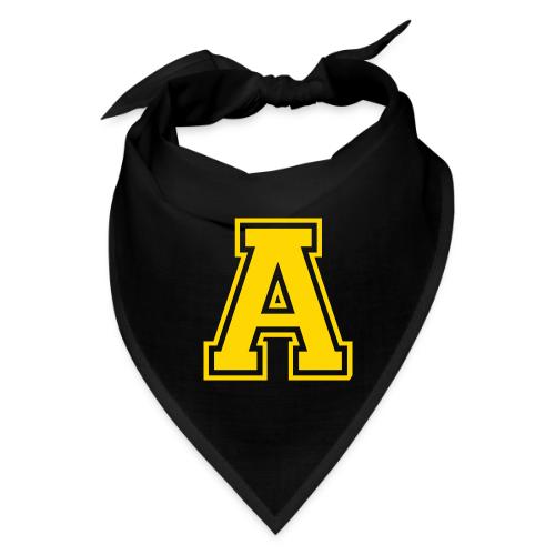 Letter A – Capital Athletic Alphabet Monogram - Bandana
