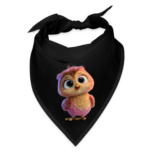 Adorable Baby Owl with Big Eyes - Bandana