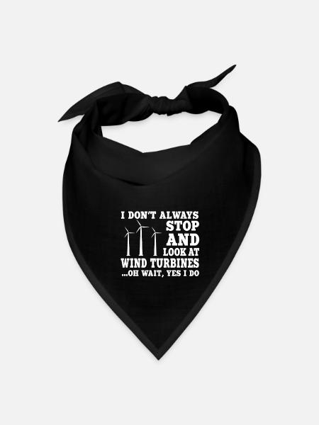 Wind Turbines - Bandana - black