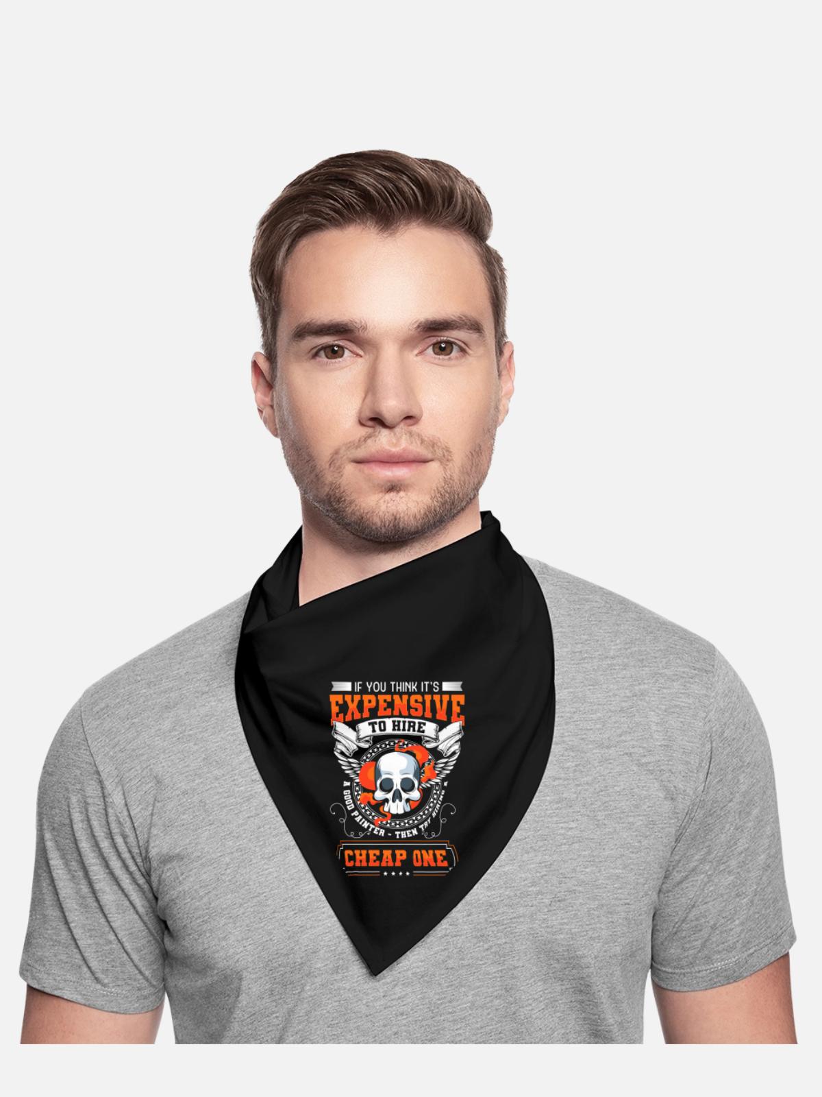 Painter Spray Can Craftsman - Bandana - black - Front - TBD (187cm)