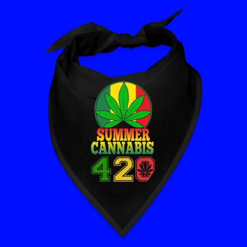 Enjoyable 420 Summer Smoker Weed Marijuana Design - Bandana