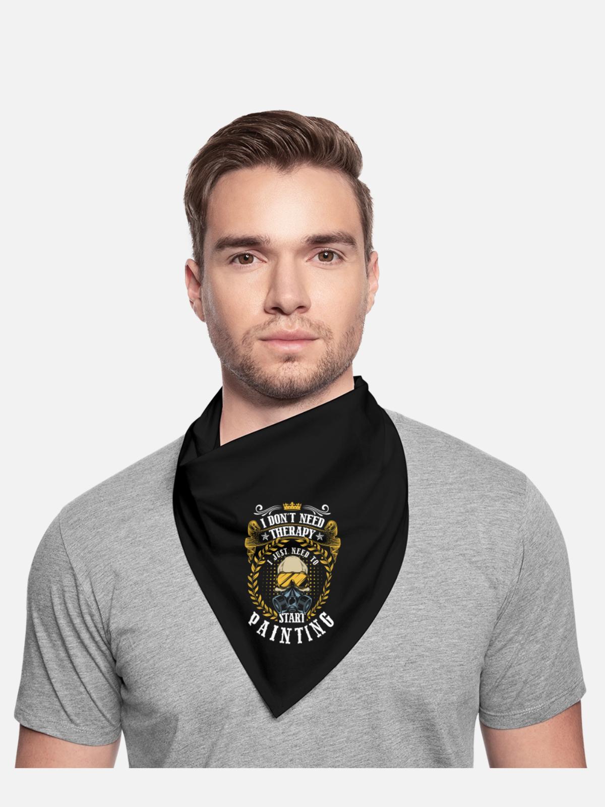 Painter Spray Can Painter Craftsman - Bandana - black - Front - TBD (187cm)