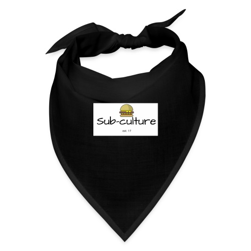 Sub-culture burger logo - Bandana