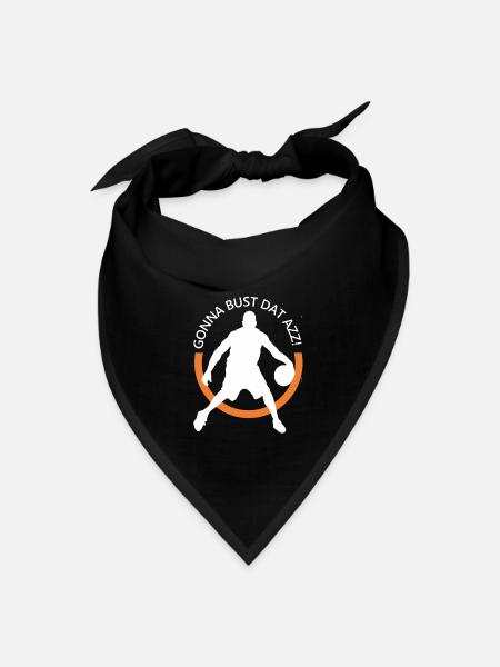 Gonna Bust Dat Azz - Bandana - black - Front