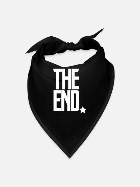 The End Game Screen - Bandana - black - Front